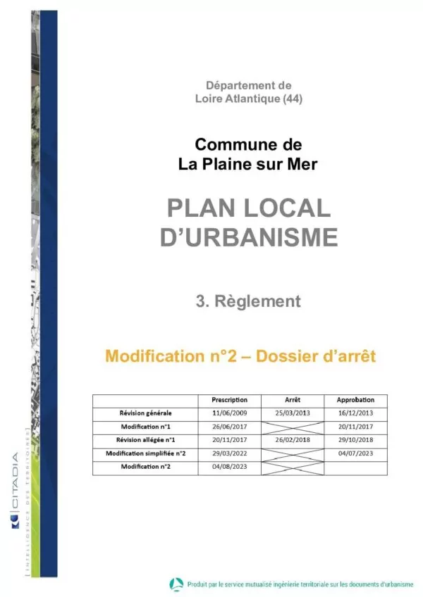 Image du document 4 REGLEMENT ECRIT MODIF PLU
