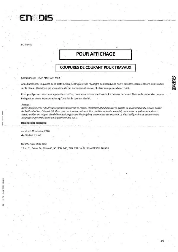 Image du document 15 – 30.10.2026 ENEDIS Avis de coupure