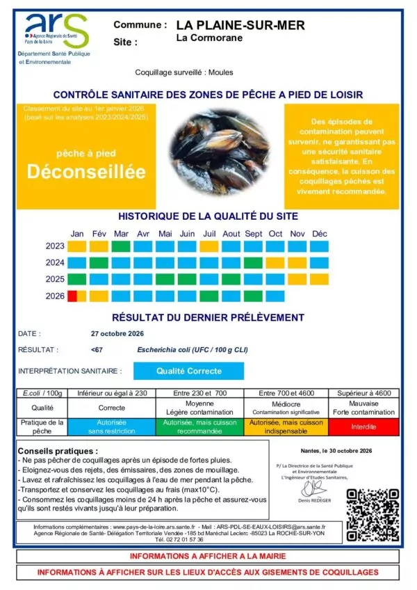 Image du document LA PLAINE-SUR-MER – La Cormorane – Octobre 2026